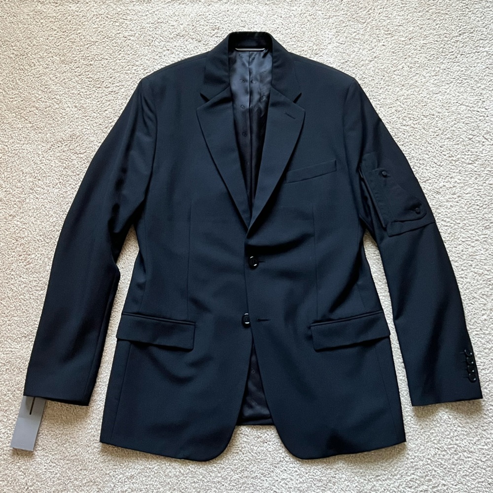 Dior men’s Saddle single-breasted jacket size 48